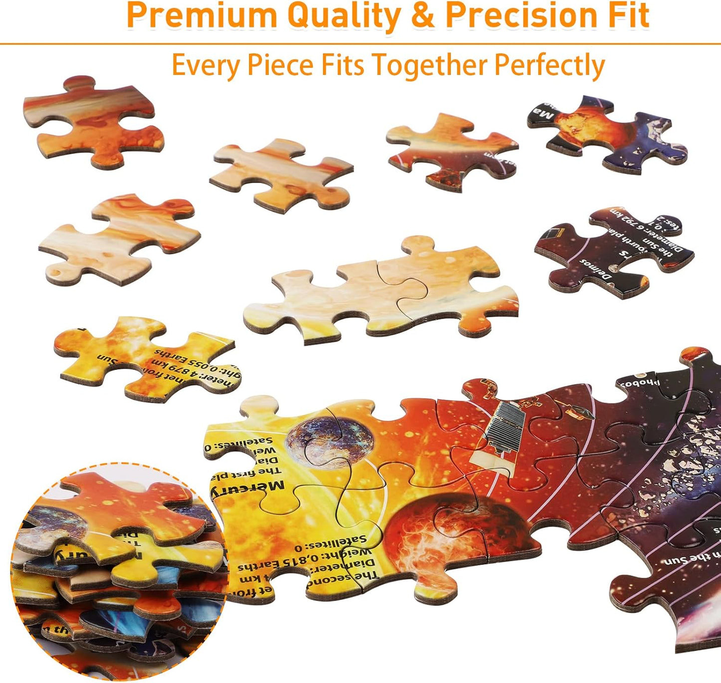 Jigsaw Puzzles for Kids Ages 3-5, 4-8, 6-8 Boys Girls - 60 Piece Construction Site - Large Piece Children Floor Jigsaw Puzzles - Science Educational Toys for 3 4 5 6 7 8 Years Old