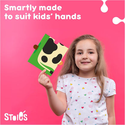 Stoie's Giant Floor Puzzle for Kids Ages 1-3 - My House Theme with 7 Different Rooms - Aids in Developing Fine Motor Skills and Critical Thinking - Made with Durable, Ecological Materials