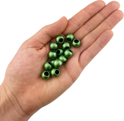 300 Acrylic Large Hole Beads for Crafts and for Hair 10mm x 12mm Acrylic Barrel Beads with 5.7mm Large Hole, Glossy Primary Assortment