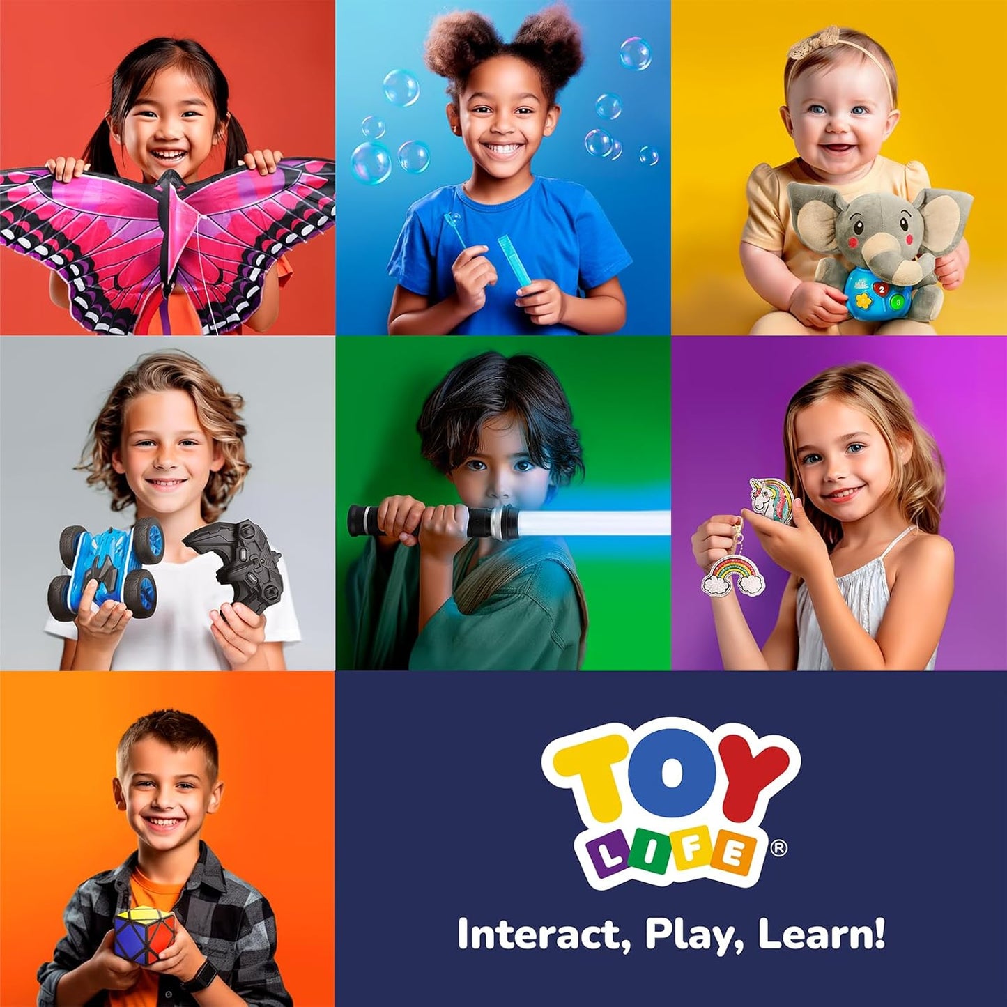 TOY Life Wooden Puzzles for Toddlers 2-4, Sea Animals Puzzles for Toddlers 1-3, Wood Puzzles Educational Montessori Toys Gifts for 1 2 3 Year Old, Baby Kids Learning Toy