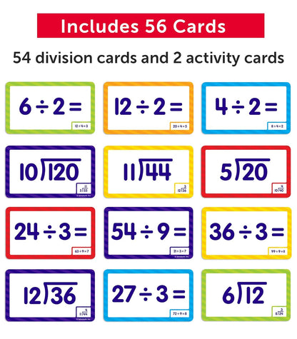 Division Flash Cards