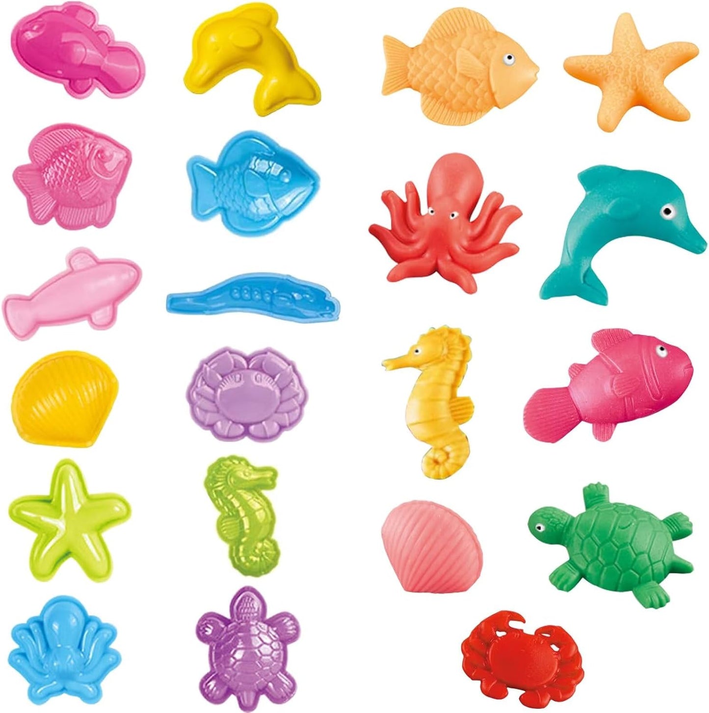 Unleash Creativity with 6 Unique Dino Molds Dough Toys Dough Accessories Set.Ideal as a Gift for Kids Aged 3-4-8 Years