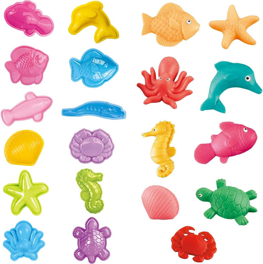 Unleash Creativity with 6 Unique Dino Molds Dough Toys Dough Accessories Set.Ideal as a Gift for Kids Aged 3-4-8 Years