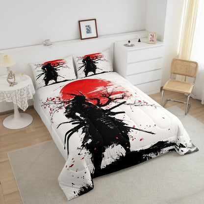 Castle Fairy Drum Kit Comforter Set,Musical Instruments Bedding Set for Kids Girls Women,Adults Rock Music Comforter,Neon Lighting Quilted Duvet Set Bedroom Collection Twin Size 2Pcs