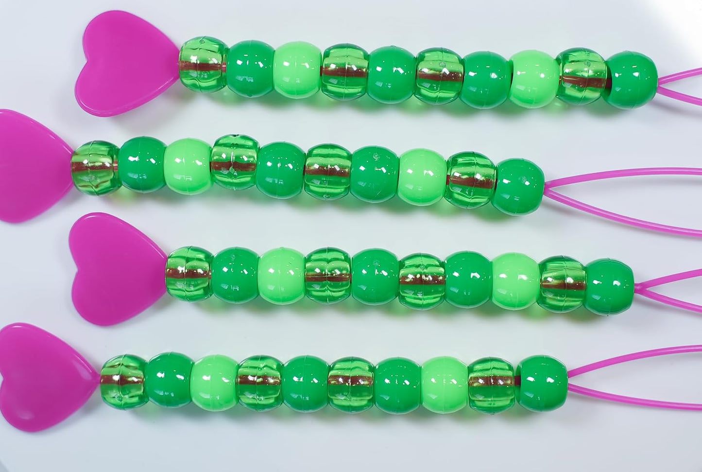 BeadBox: Sustainable Hair Beads for Kids, Reusable Organizer Storage Solution | 160 Hair Beads for Kids | Automatic Hair Bead Threader (Candy)