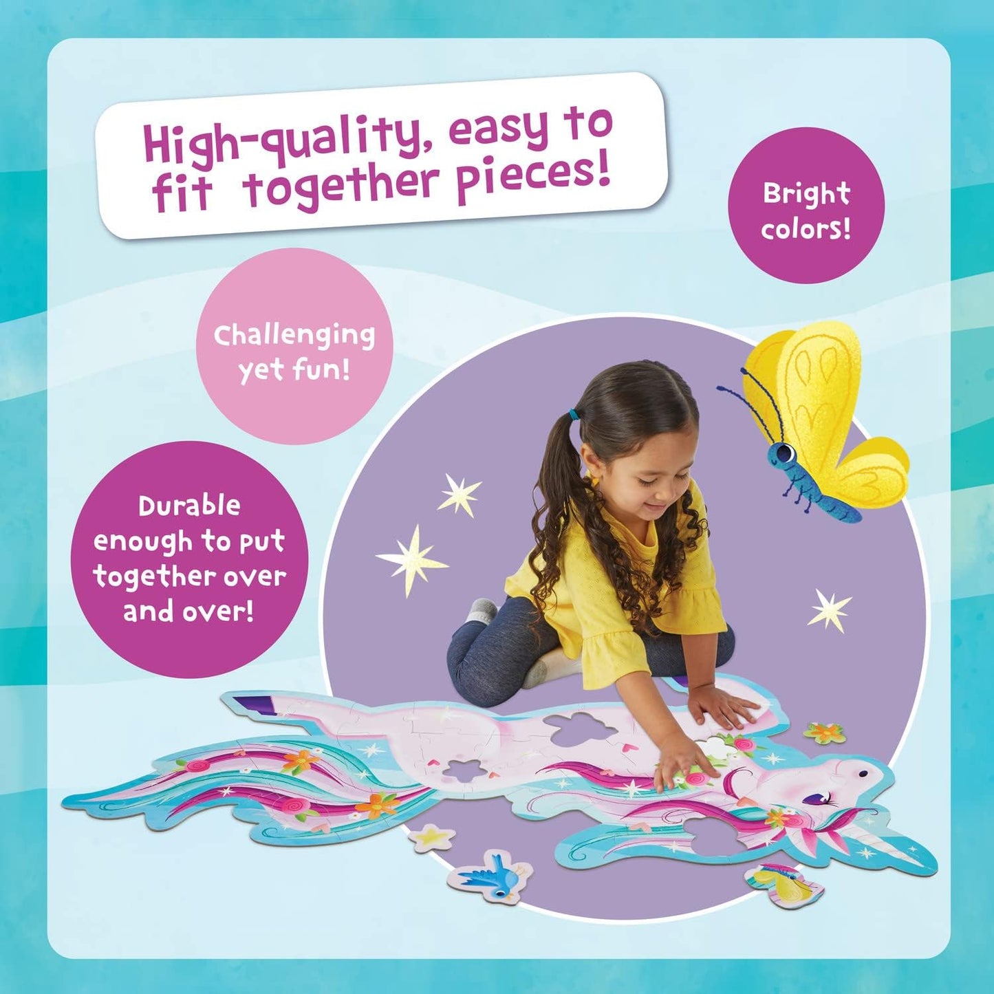 Peaceable Kingdom Hoot Owl Hoot Floor Puzzle – Giant Floor Puzzle for Kids Ages 5 & up – Great for Classrooms