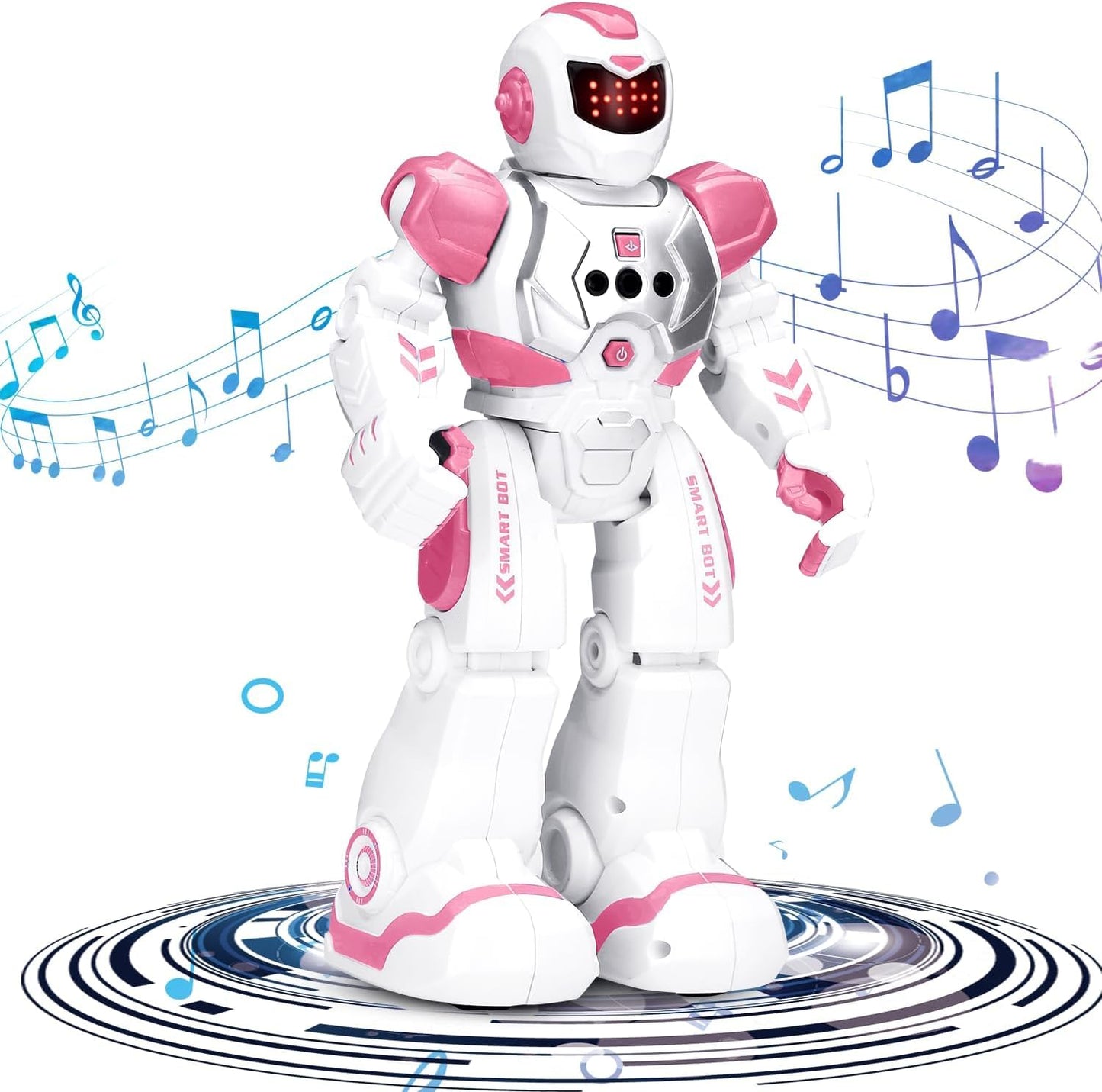 KingsDragon Robots Toy for Kids, RC Gesture Sensing Toy, Interactive Walking Singing Dancing Robot Birthday Presents for Boys Girls Age 6 7 8 9 Years Old