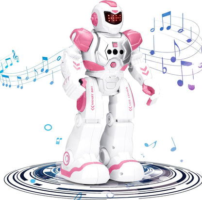 KingsDragon Robots Toy for Kids, RC Gesture Sensing Toy, Interactive Walking Singing Dancing Robot Birthday Presents for Boys Girls Age 6 7 8 9 Years Old