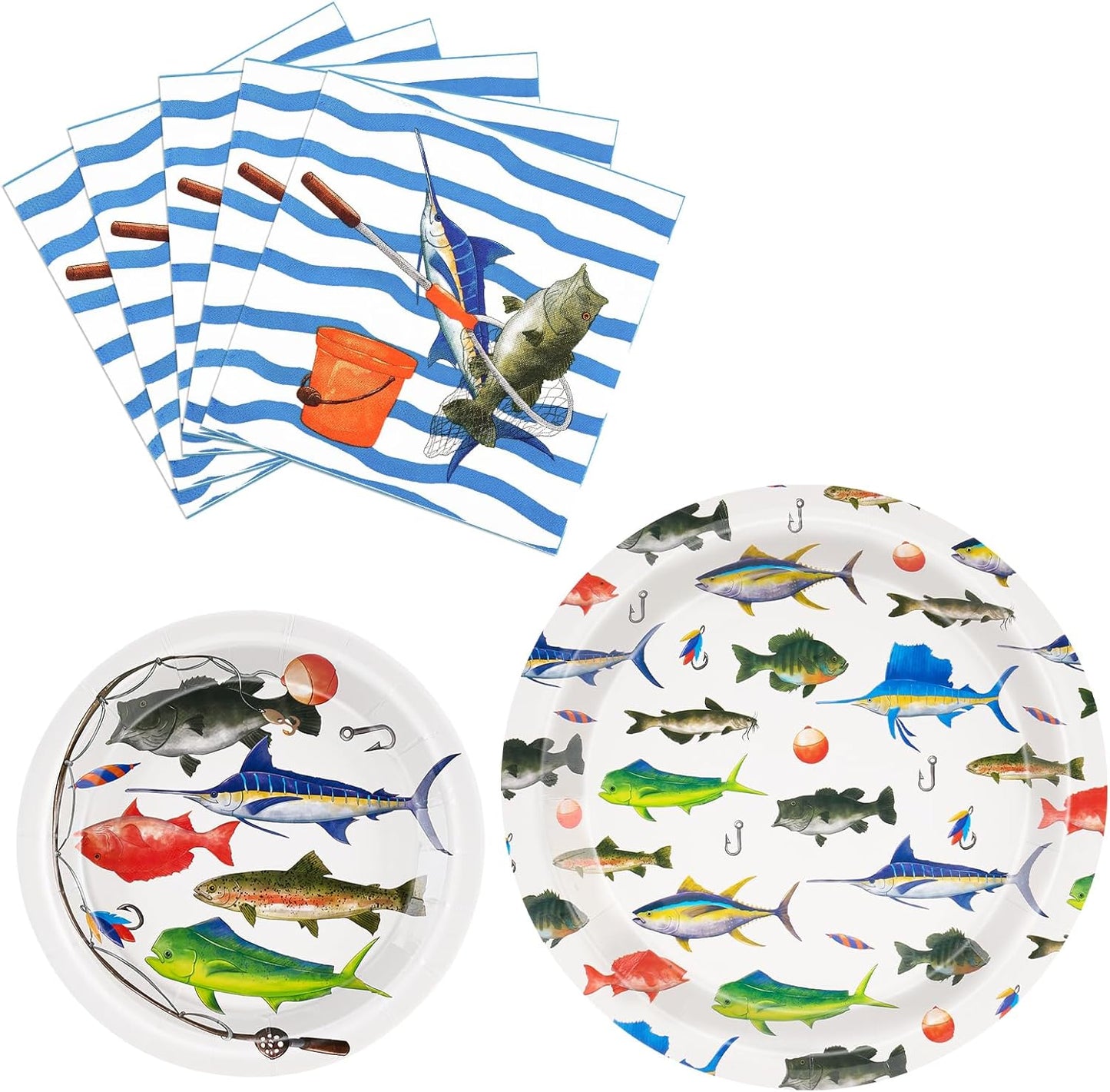 WERNNSAI Science Party Decorations - 48 Pcs Science Plates and Napkins Mad Scientist Birthday Decoration Chemistry Party Plates Set Little Scientist Labratory Favors Serves 16 Guests