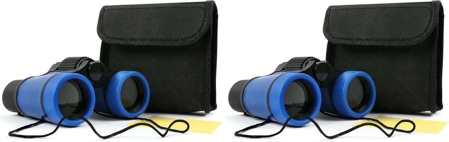 Scotamalone Kids Binoculars Shock Proof Toy Binoculars Set for Age 3-12 Years Old Boys Girls Bird Watching Educational Learning Hunting Hiking Birthday Presents