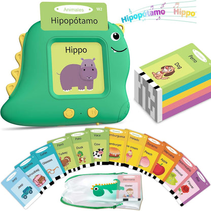 Alotwan Toddler Toys Talking Flash Cards with 510 Sight Words, Montessori Learning Toys for Toddler 1-3 2-4, Autism Sensory Speech Therapy for Boys Girls 2 3 4 5 6 Year Old Kids Gifts