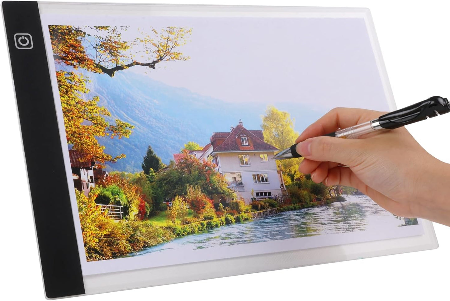 Mini A5 LED Light Box for Drawing and Tracing,A5 Diamond Art Painting Light Board,LED Copy Board Light Tracing Box,Light Pad