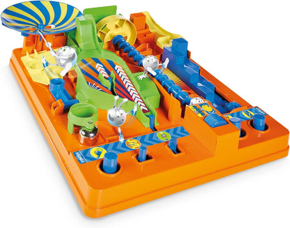 TOMY Screwball Scramble Level Up Marble Maze - Vertical Beat-The-Clock Marble Run Game - Skill & Dexterity Challenge - 1–4 Players - Ages 5+