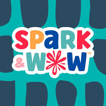 Spark & Wow Crocodile Activity Wall Panels | Light Green | Ages 18m+ | Montessori Sensory Wall Toy | 9 Activities| Busy Board Toys for Toddlers