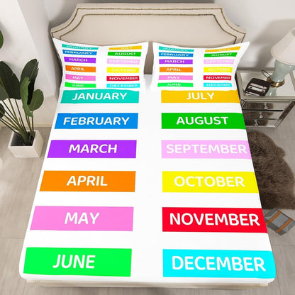 Chemistry Bed Sheets for Kids Teens Girls Boys,Chemical Experiment Fitted Sheet Twin,Science Themed Sheets for Math Lovers,Chemistry Lab Bedding Set,White and Black