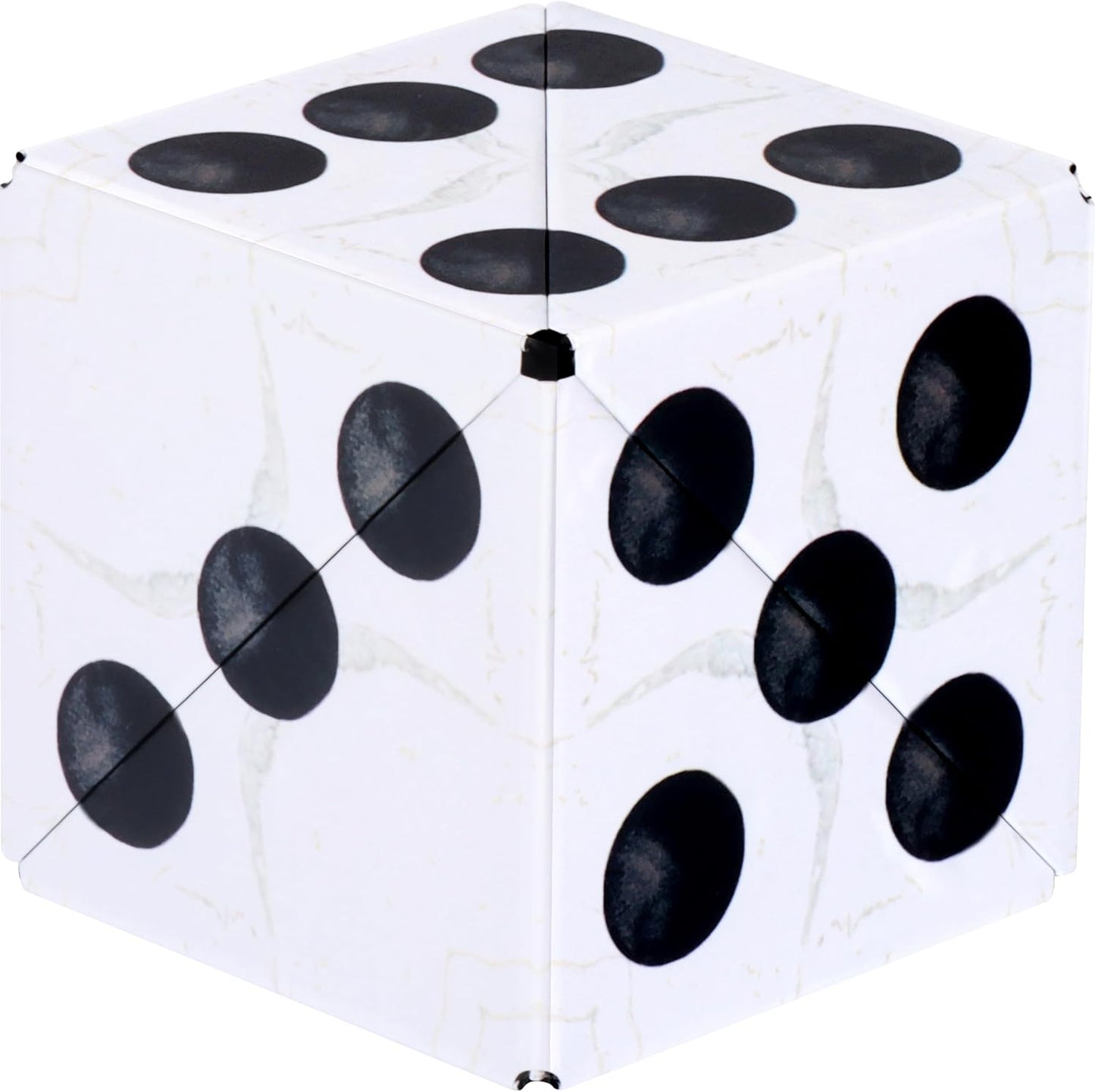 Shashibo Shape Shifting Box - Award-Winning STEM Fidget Toy with Ultra Strong Magnets - Puzzle Cube Transforms Into 100+ Shapes, Perfect Sensory Gift for Kids, Teens, and Adults (Glowquarium)