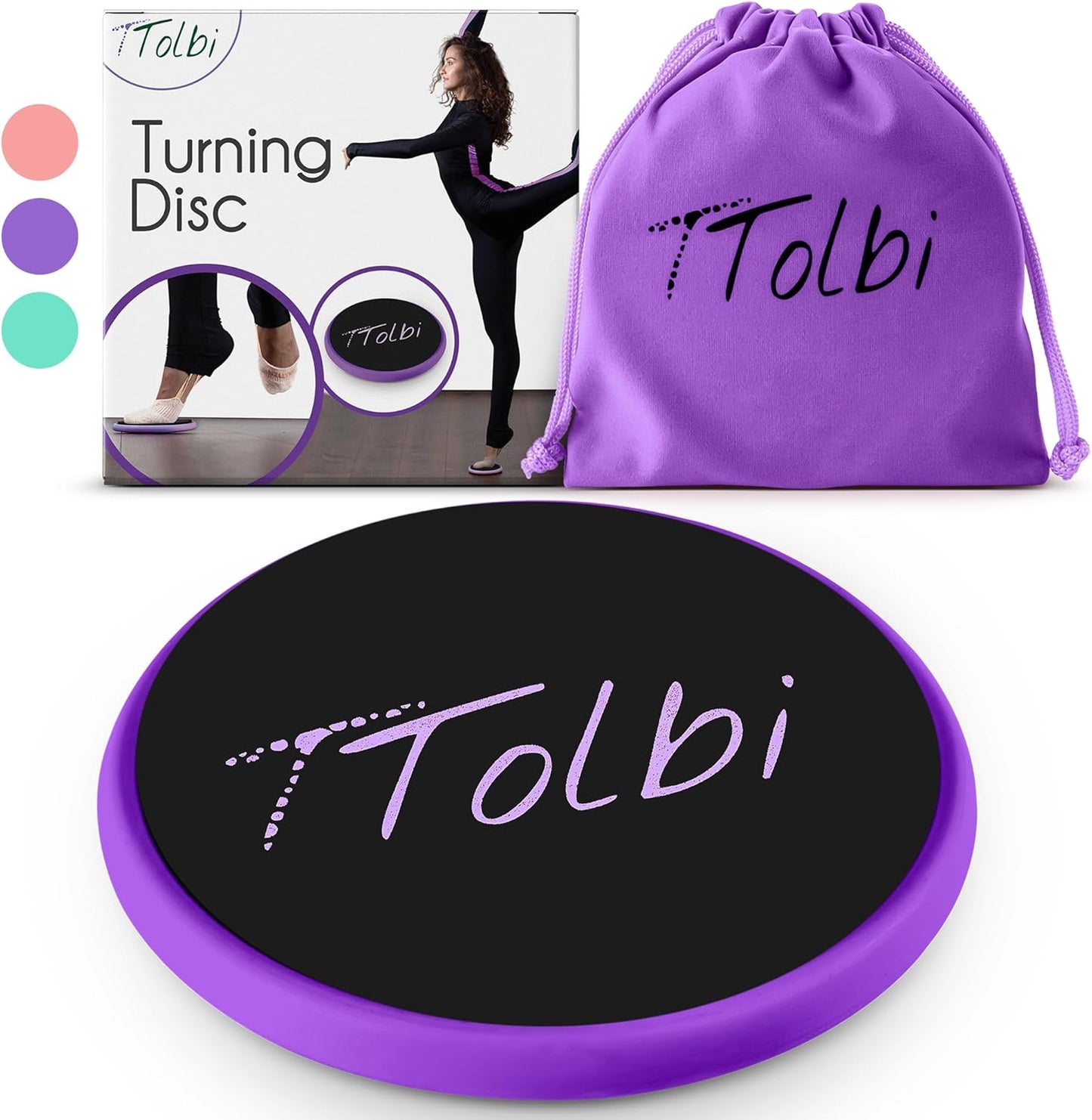 Premium Turning Boards for Dancers – Improve Spins, Technique & Balance, Ideal Turn Board for Ballet, Dancing & Figure Ice Skating, Portable Spin Disc for Dance & Spinner Disk Training Equipment