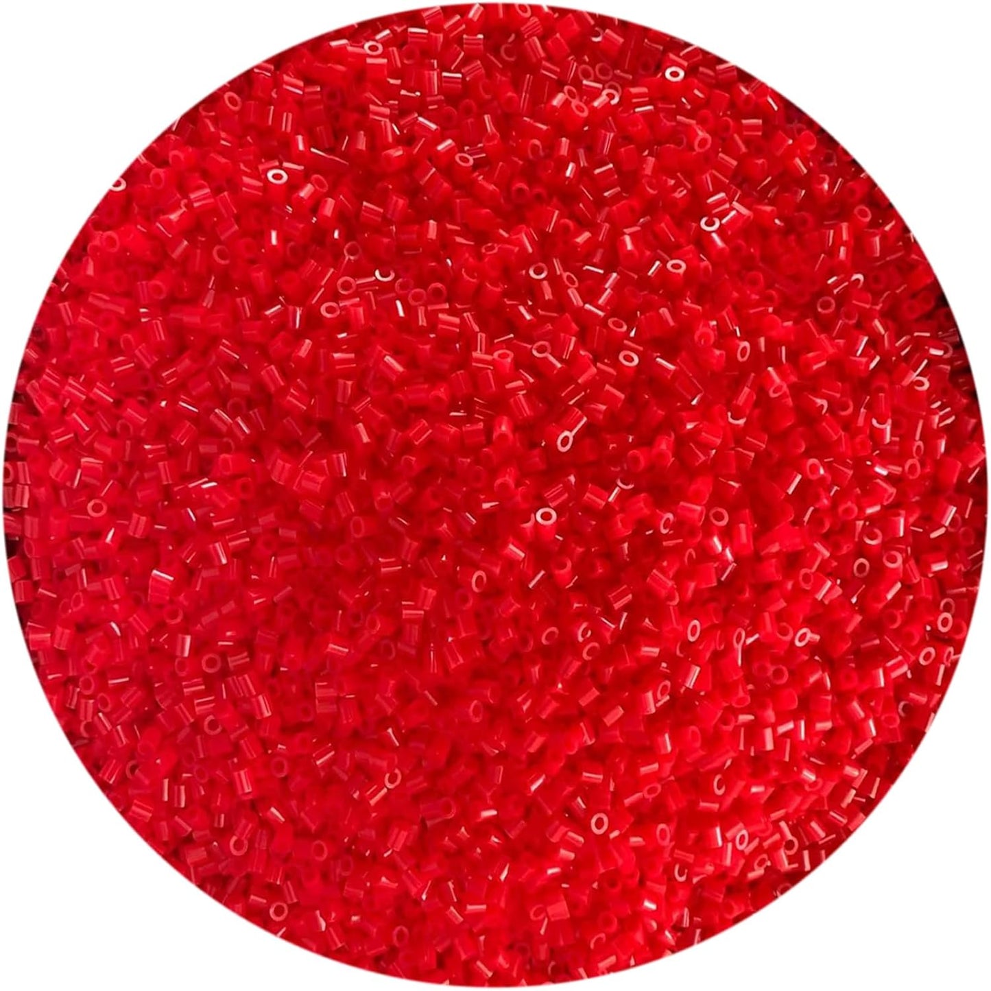 OEEKOI 5500Pcs Fuse Beads - 5mm Bulk Melting Beads for Crafts, Ideal for Christmas Birthday Gifts,Clear