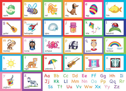 Ravensburger Alphabet Puzzle 30 Piece Jigsaw Puzzle for Kids - Every Piece is Unique, Pieces Fit Together Perfectly - MESH Accredited