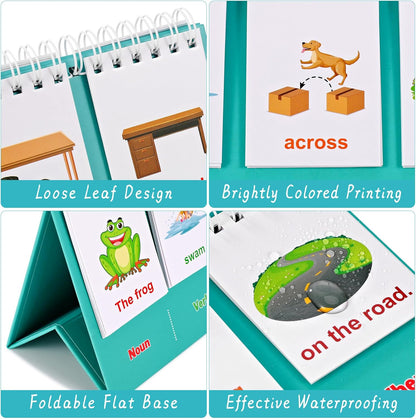 Sentence Building for Kids-Speech Therapy Materials, Kindergarten School Supplies, Preschool 1st 2nd Grade Classroom Must Haves for Homeschool Supplies, Special Education Toys and Games for Toddlers