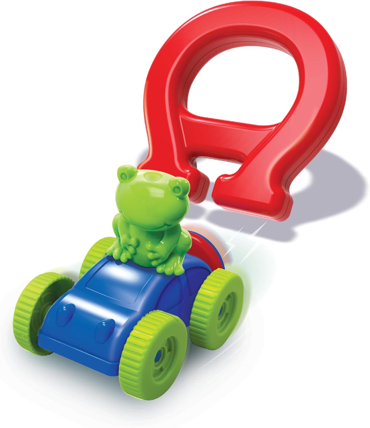 4M KidzLabs Fun Magnet Science Kit (1 Pc.) - Hands‑On Magnet Learning Set with Magnet, Vehicle & Frog Toy - Perfect for STEM Learning, Science Exploration & Educational Play for Kids
