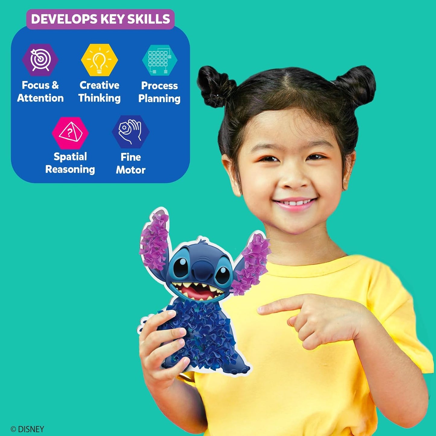 Skillmatics Poke-in Art - Magical Unicorn Dream Decor, Mess-Free Fun for Kids, DIY Wood Craft Kits, Screen-Free Activity, Gifts for Ages 4, 5, 6, 7, 8, 9