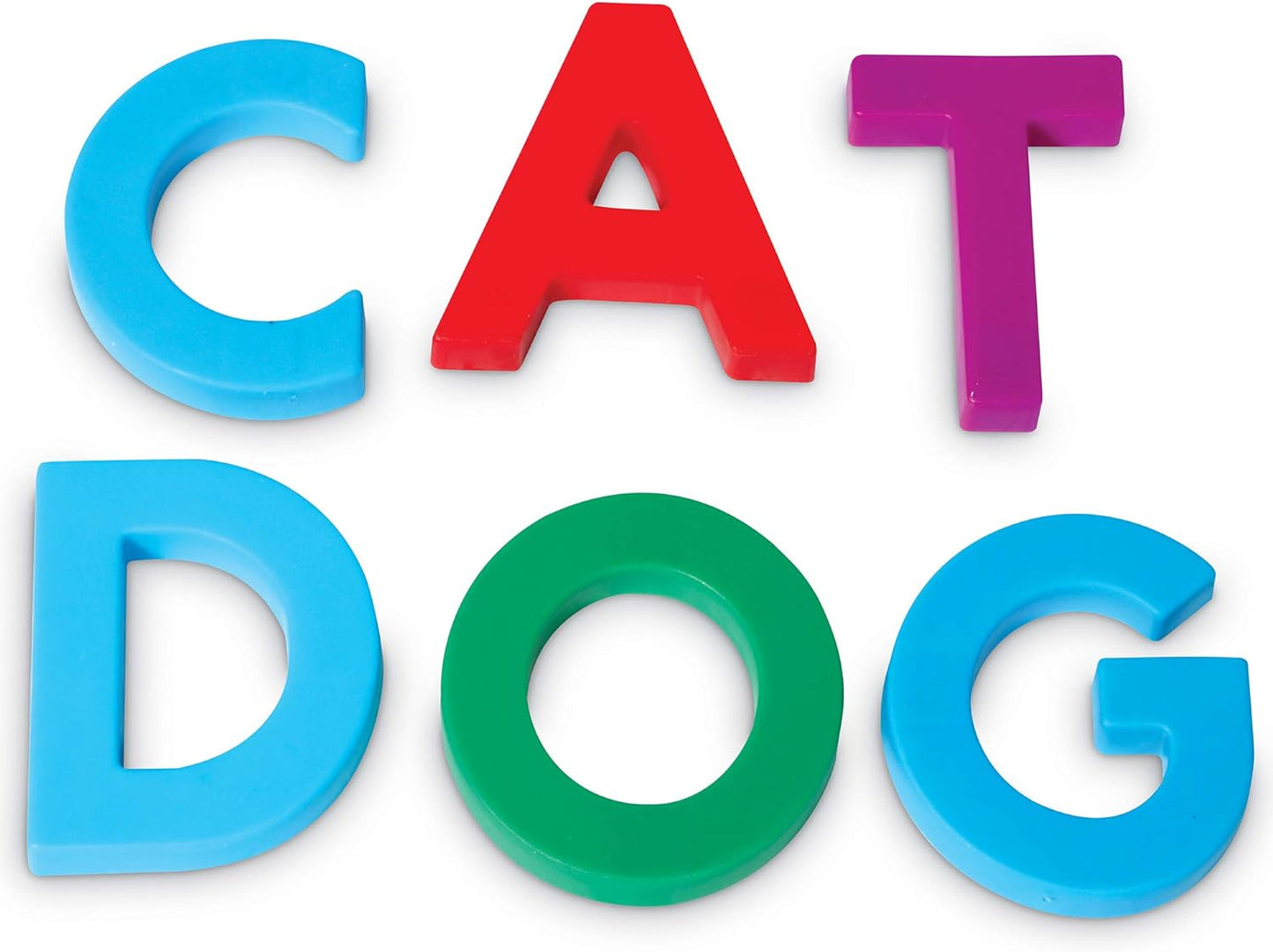 Learning Resources Jumbo Magnetic Uppercase Letters - Magnetic ABC, Alphabet Recognition for Preschoolers, Phonics and Spelling, Classroom, Teach Toddler Reading, Educational Toy, Gifts for Kids