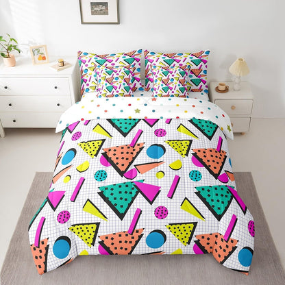 Erosebridal Chemical Equation Bed in a Bag Queen Comforter Set 7 Piece,Chemistry Bedding Sets Science Students Learning Gift Sheet Set with Comforter,Molecular Formula Education Bed Set - Colors A