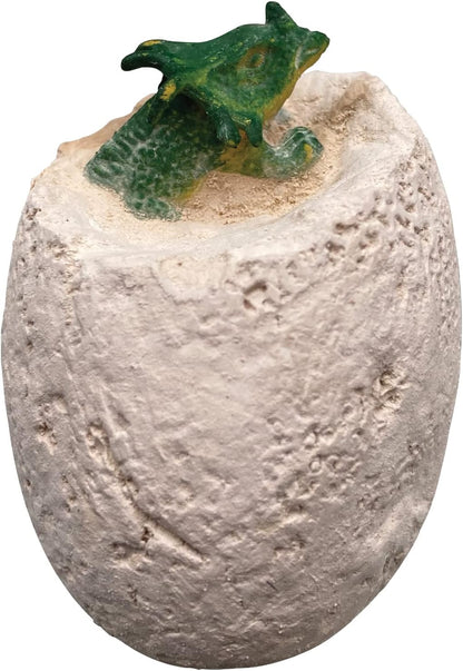 Dino Dig Excavation Kit from Mudpuppy - Dinosaur Dig Kit for Children 6+, Includes 1 Dinosaur Egg and 1 Plastic Chisel, Collect All 12 Dinosaurs!, Makes a Great Gift