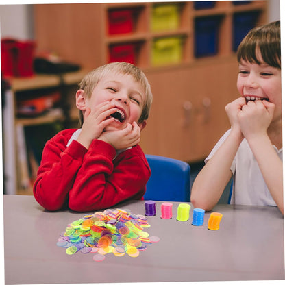 300pcs Bingo Counting Chips Markers for Gaming Parties Educational Activities Lightweight Convenient Bingo Game Props for Family Fun