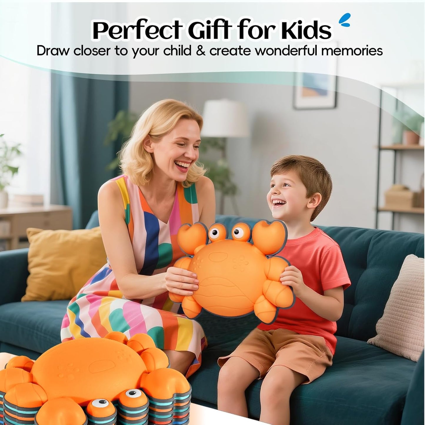 TOPNEW Stepping Stones for Kids, Non-Slip Balance Stepping Stones for Promoting Children's Coordination Skills, Toddler Stepping Stones Obstacle Course for Kids Age 3 4 5 6 7+