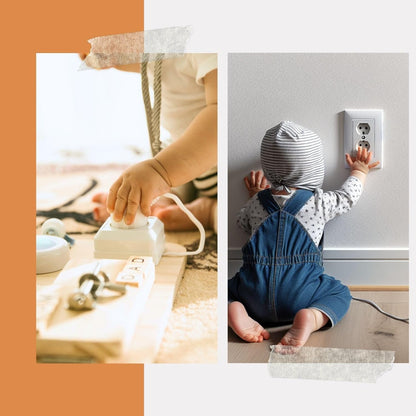 4 Pieses Busy Board DIY Accessories for Toddlers - Sensory Board Light Parts - Socket with Plug - Switch-LED Puck Light-Timer- Montessori l Toys- Early Development Items