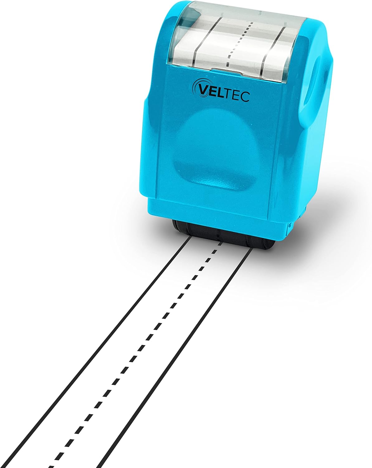 Veltec Dashed Handwriting Lines Practice Roller Stamp for Kids, Parents and Teachers (Black)