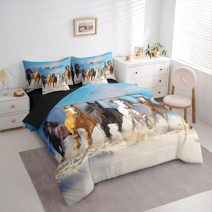 Erosebridal Chemistry Comforter Set with Sheets Full Size Periodic Table of Elements Bed in A Bag 7 Piece Science Chemistry Lovers Bedding Set for Kids Boys Children Bedroom Modern Black Bed Sets