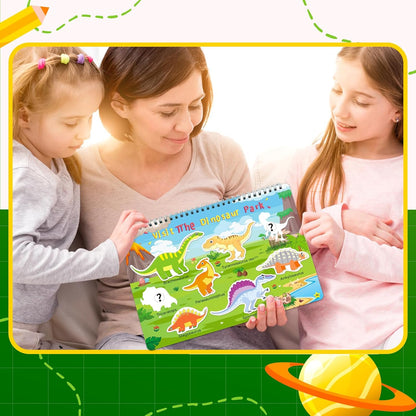 YTSQLER Montessori Busy Book for Toddlers 3-5 Kids Preschool Learning Book with 36 Themes Toddler Learning Toys Activities Velcro Autism Materials Homeschool Pre k Educational Gifts