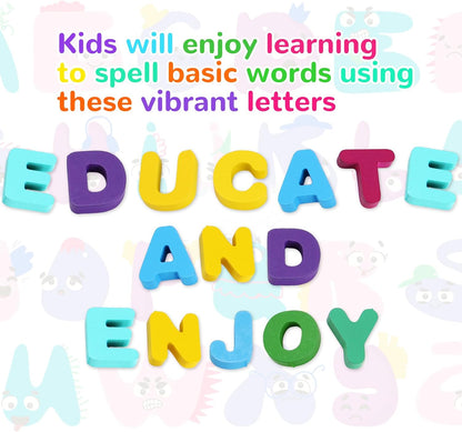 Alphabet Wooden Puzzles for Toddlers 3-5, Pack of 3 ABC, Number and Shape Puzzle, Preschool Educational Learning Toys with Puzzle Board & Letter Blocks for Girls Boys Ages 3 4 5 Years Old