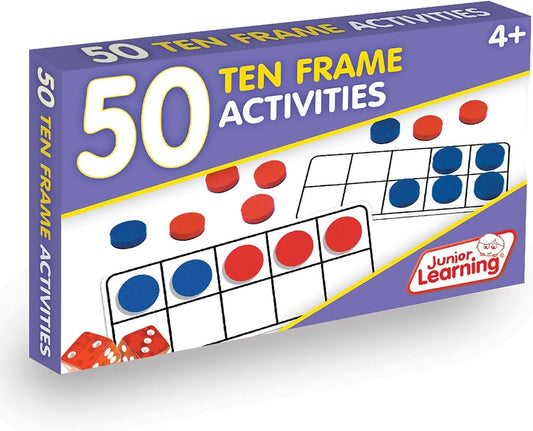 Junior Learning JL321 50 Ten Frame Activities