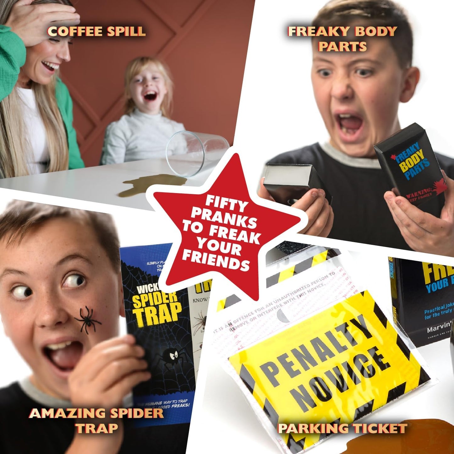 Marvin's Magic - Fifty Greatest Card Tricks Set - Children & Adults Magic Card Deck - Includes Card Illusions, Close up and Mind Reading Tricks - Comes in Gift Set Tin - Suitable for +8 - Cool Stuff