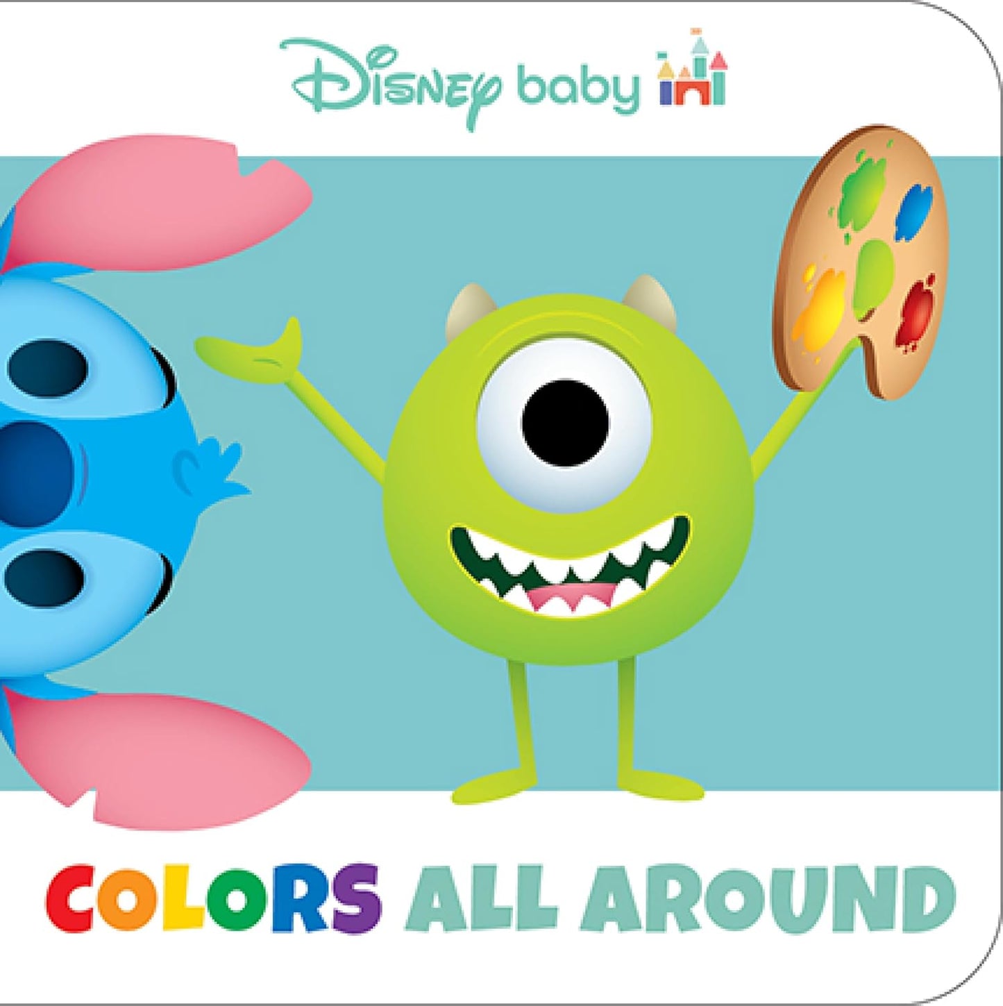 Disney Baby Mickey Mouse, Minnie, Toy Story and More! - My First Library 12 Board Book Set - First Words, Shapes, Numbers, and More! Baby Books - PI Kids