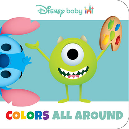 Disney Baby Mickey Mouse, Minnie, Toy Story and More! - My First Library 12 Board Book Set - First Words, Shapes, Numbers, and More! Baby Books - PI Kids