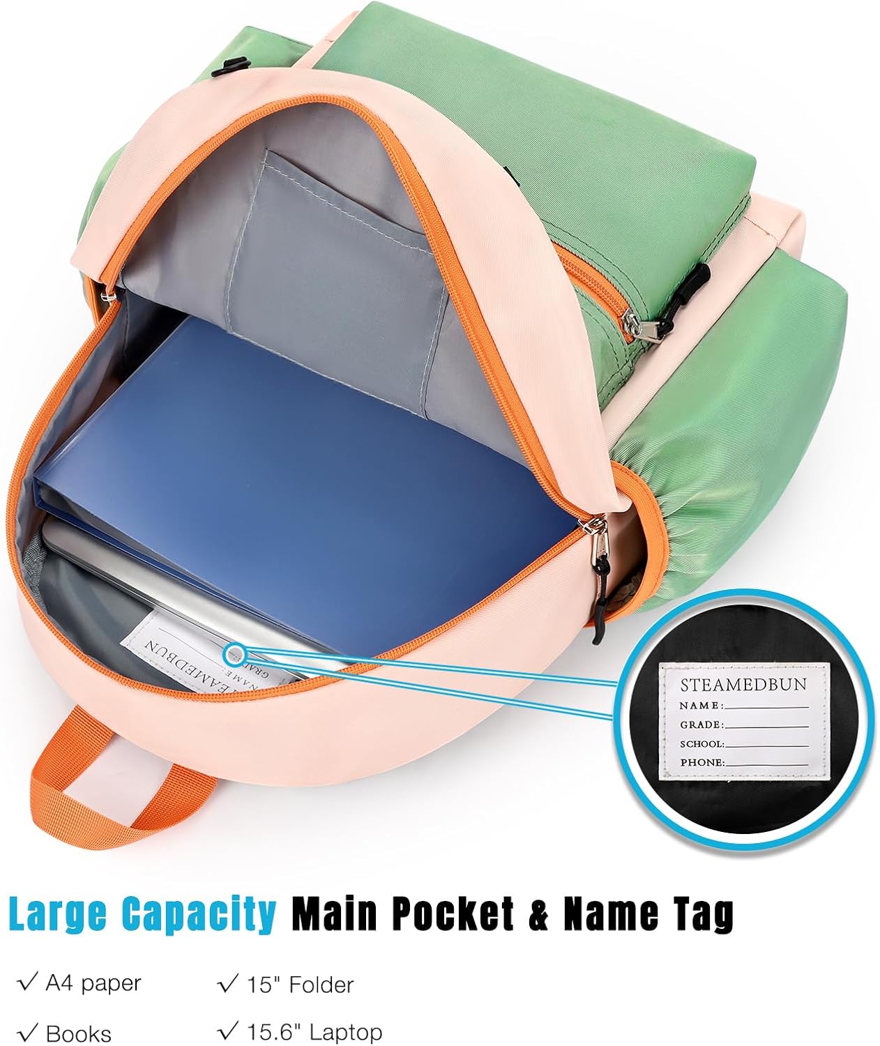 STEAMEDBUN Backpack Leash for Toddlers 1-3: Baby Backpack with Leash for Boys Girls - Anti-Lost Harness for Walking