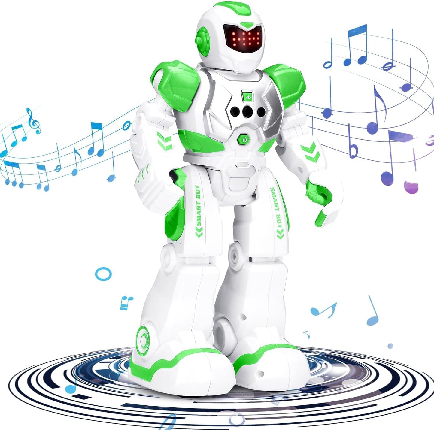 KingsDragon Robots Toy for Kids, RC Gesture Sensing Toy, Interactive Walking Singing Dancing Robot Birthday Presents for Boys Girls Age 6 7 8 9 Years Old