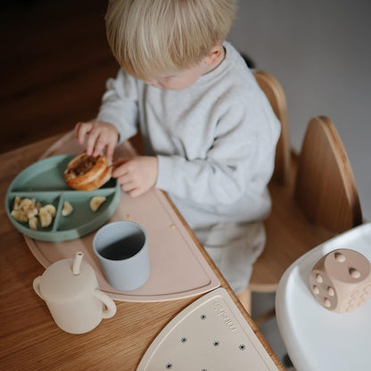mushie Dinnerware Cups For Kids | Made in Denmark, Set of 2 (Ivory) - Colors B