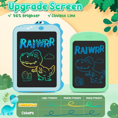 LCD Writing Tablet for Kids 8.5" Toddler Toys Learning Drawing Board Dinosaur Toys for 3 4 5 6 7 Year Old Boys Girls Birthday Gifts Idea Light Doodle Pad