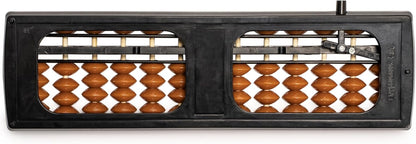 Yellow Mountain Imports Digit Standard Abacus 10.5 Inches - Professional 17 Column Soroban Calculator (Functional and Educational Learning Tool)