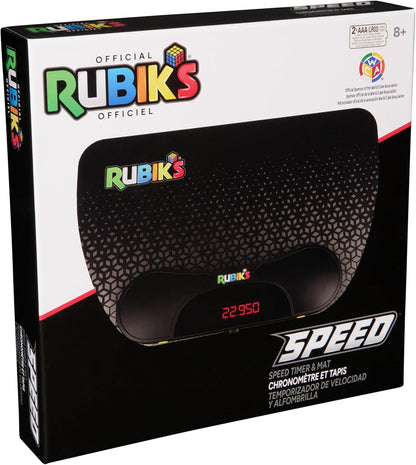 Rubik’s Cube, 3x3 Magnetic Speed Cube for Super Fast Solves, Twisting Fidget Toy, Challenging Brain Teaser & Sensory Puzzle for Adults, Teens, & Kids, for Ages 8 & Up