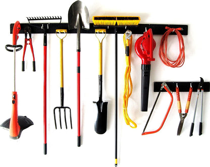 WallPeg Made in USA Pegboard Panels Garage Organization - Wall Storage Kit (PB-2 B) (2) ea - 24" x 16" Peg Board Tool Organizer Panel Set - Garage Organizer Kit