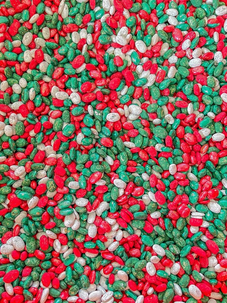 Fall Themed Sensory Beans - Colorful Sensory Bin Filler - 4 Cups