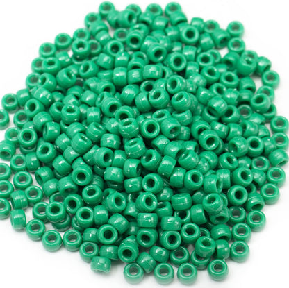Gxueshan 1000 Pcs Acrylic Black Pony Beads 6x9mm Large Hole Pen Hair Kandi Beads Bulk for Friendship Bracelet Necklace Jewelry Making Earring Braiding Kit
