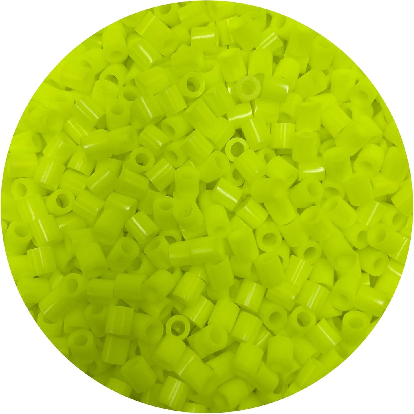 OEEKOI 5500Pcs Fuse Beads - 5mm Bulk Melting Beads for Crafts, Ideal for Christmas Birthday Gifts,Clear